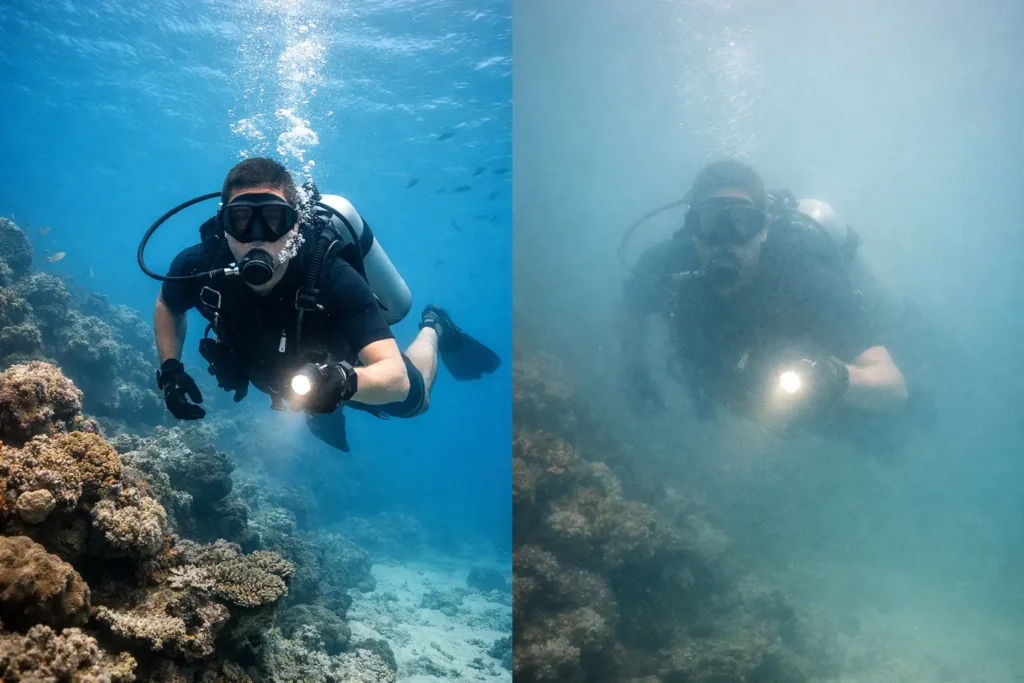 Scuba Visibility Report: What Actually Helps