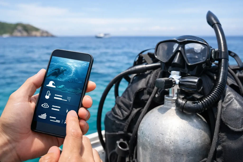 What a Dive Conditions App Should Tell You What a Dive Conditions App Should Tell You